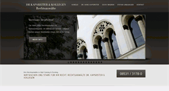 Desktop Screenshot of drkapsreiter.de